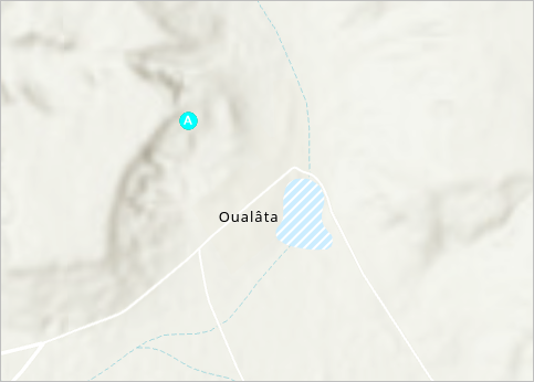 Ubicación de Oualâta (Walata)