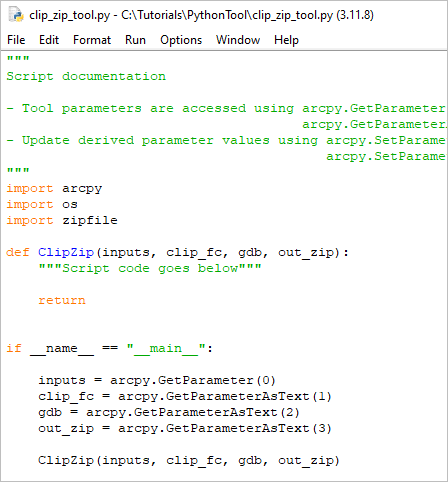 Progreso de la secuencia de scripts hasta el momento