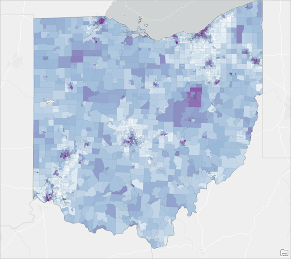 Mapa de índice compuesto resultante