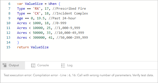 Error de ejecución: debe tener un resultado de valor predeterminado