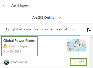 Buscar Global Power Plants.