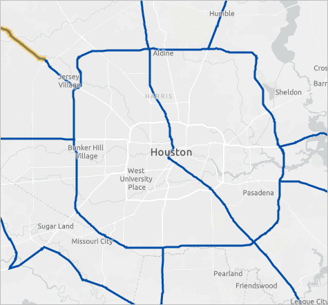 Mapa con mapa base Lona gris claro