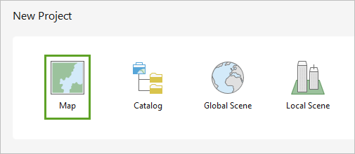 Plantilla de proyecto Mapa