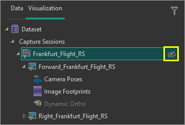 Botón Alternar visibilidad