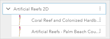 Arrecifes artificiales (2D)