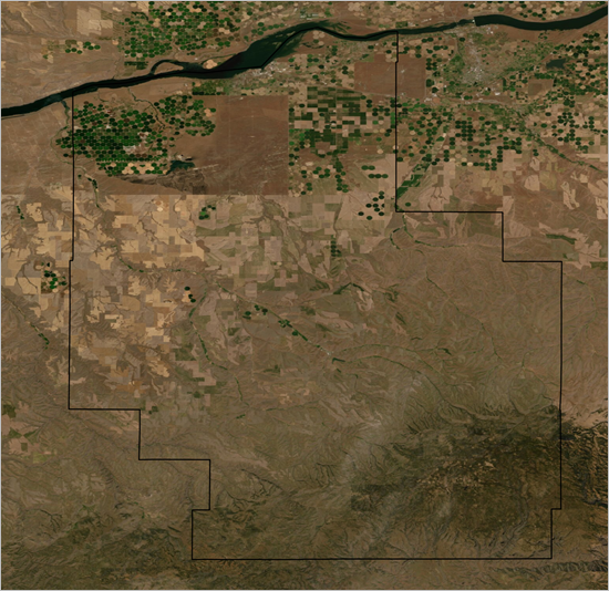 Visualización del mapa base Imágenes