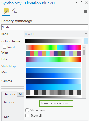 Formatear esquema de color