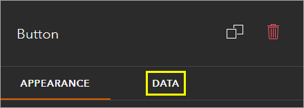 Pestaña Datos en el panel de configuración