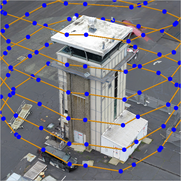 Modelo 3D de la torre de control