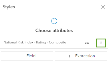 Eliminar atributo del panel Estilos