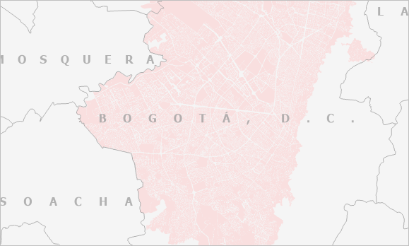 Mapa de Bogotá