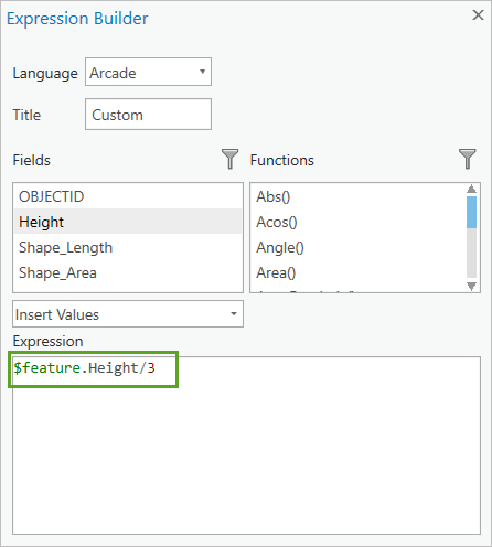 Constructor de expresiones