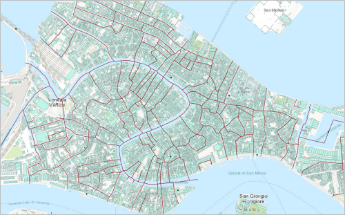 Extensión predeterminada de Venecia