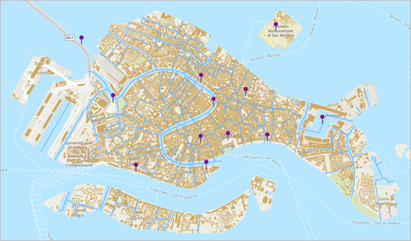 Mapa final de Venecia