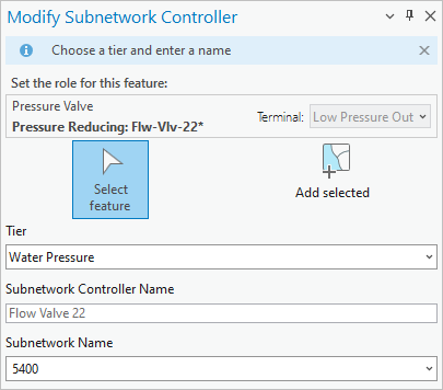 Modificar parámetros de controlador de subred