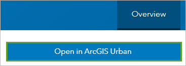 Botón Abrir en ArcGIS Urban