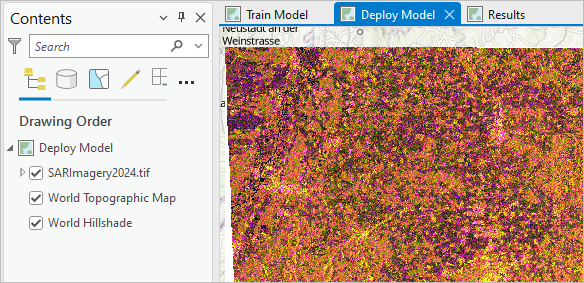 Mapa Deploy model