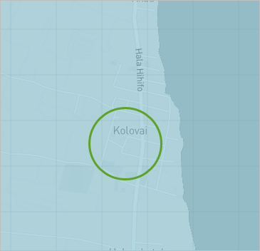 Kolovai en el mapa