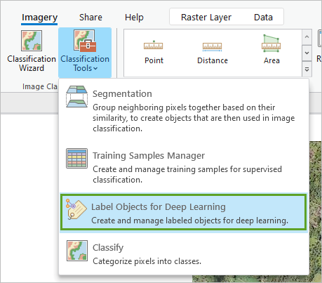 Herramienta Clasificación de imagen