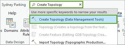 Búsqueda de Crear topología