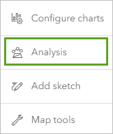 Análisis en la barra de herramientas Configuración