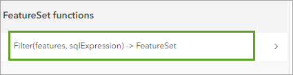 Fonction Filter (Filtrer)