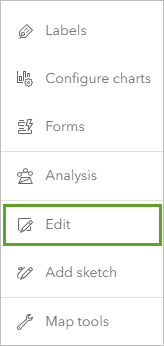 Option de mise à jour dans la barre d’outils Paramètres