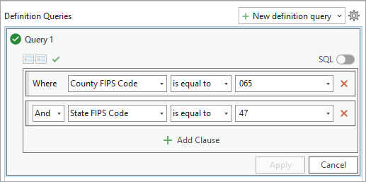 State FIPS Code is equal to 47 (Code FIPS d’État est égal à 47)