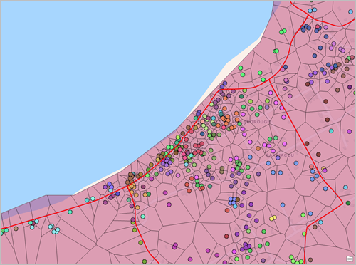 Hillsborough sur la carte