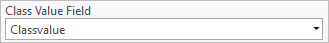 Paramètre Class Value Field (Champ de valeur de classe)
