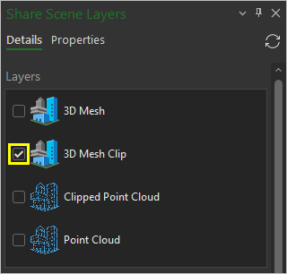 Couche Découpage de maillage 3D
