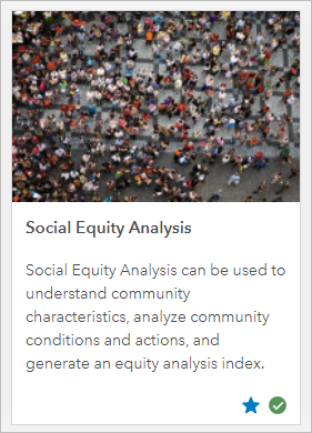 Fiche de la solution Social Equity Analysis