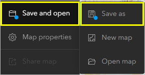 Cliquez sur le bouton Save as (Enregistrer sous).