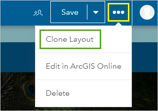 Bouton Clone Layout (Cloner la mise en page)