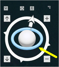 Molette centrale Navigator (Navigateur)