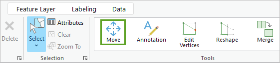 Bouton Move (Déplacer)