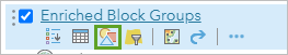 Changez le style de la couche Enriched Block Groups (Groupes d’îlots enrichis)