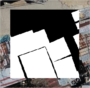 Tuile d’étiquette sur la carte