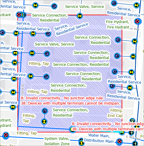 Zones à valider entièrement visibles