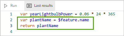 Instruction Return avec code de nom de centrale