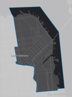 Zone d’étude sur la carte