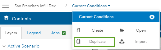 Option Duplicate (Dupliquer)