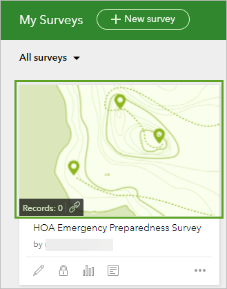 Miniature de l’enquête HOA Emergency Preparedness Survey (Enquête HOA sur le degré de préparation en cas d’urgence)