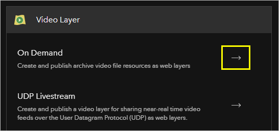 Option Video Layer (Couche vidéo)