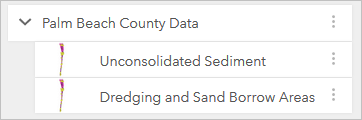 Nouveau groupe Palm Beach County Data (Données du comté Palm Beach)