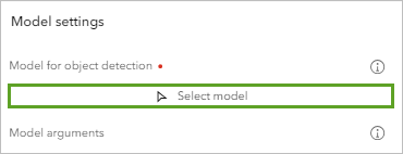 Bouton Select model (Sélectionner un modèle)