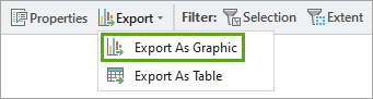 Bouton Export As Graphic (Exporter sous forme de graphique)