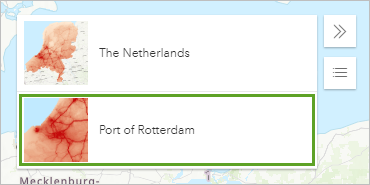 Géosignet du port de Rotterdam