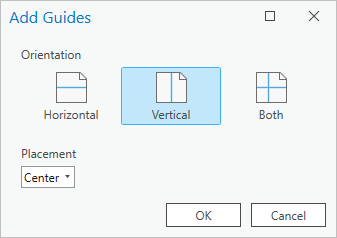 Paramètres Add Guides (Ajouter des repères)