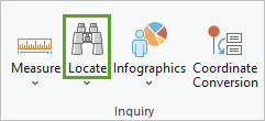 Bouton Locate (Localiser)